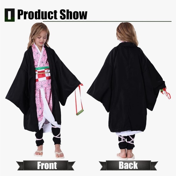 Adult XL Anime Cosplay Kimono Costume - Halloween/Convention Ready - Picture 4 of 5